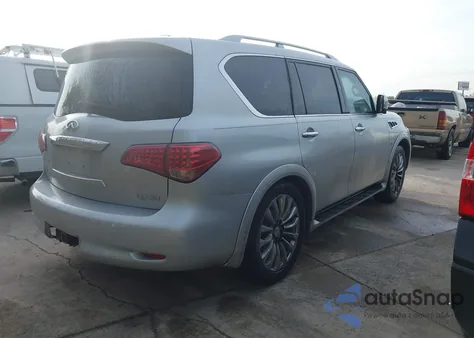 2016 Infiniti Qx80 z USA, uszkodzony, nr VIN JN8AZ2NFXG9610114
